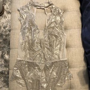 Sheer Victoria Secret One Piece size Small